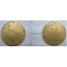 1 Schilling 1991 - Rakousko